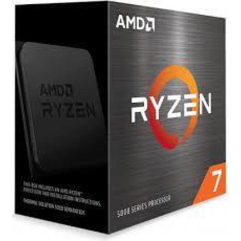 AMD CPU|AMD|Desktop|Ryzen 7|5800X|Vermeer|3800 MHz|Cores 8|32MB|Socket SAM4|105 Watts|BOX|100-100000063WOF