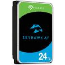 Seagate HDD|SEAGATE|SkyHawk AI|24TB|SATA 3.0|256 MB|7200 rpm|Discs/Heads 10/20|3,5