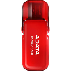 Adata MEMORY DRIVE FLASH USB2 64GB/RED AUV240-64G-RRD ADATA