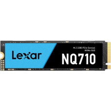 Lexar SSD|LEXAR|NQ710|2TB|Heatsink M.2|PCIe Gen4|NVMe|Write speed 4000 MBytes/sec|Read speed 5000 MBytes/sec|TBW 680 TB|MTBF 150000 hours|LNQ710X002T-RNNNG