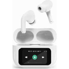 Gembird HEADSET BLUETOOTH/WHITE TWS-LCD-ANC-01-W GEMBIRD