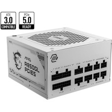 MSI Power Supply|MSI|850 Watts|Efficiency 80 PLUS GOLD|PFC Active|MAGA850GLPCIE5WHITE