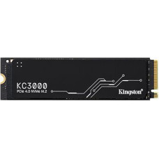 Kingston SSD|KINGSTON|KC3000|2TB|M.2|NVMe|3D TLC|Write speed 7000 MBytes/sec|Read speed 7000 MBytes/sec|MTBF 1800000 hours|SKC3000D/2048G