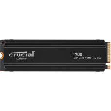 Crucial SSD|CRUCIAL|T700|4TB|M.2|PCIe Gen5|NVMe|TLC|Write speed 11800 MBytes/sec|Read speed 12400 MBytes/sec|TBW 2400 TB|CT4000T700SSD5