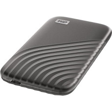 Western Digital External SSD|WESTERN DIGITAL|My Passport|1TB|USB-C|Write speed 1000 MBytes/sec|Read speed 1050 MBytes/sec|WDBAGF0010BGY-WESN