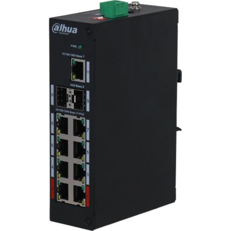 Dahua Switch|DAHUA|PoE ports 8|PFS3211-8GT-120-V2