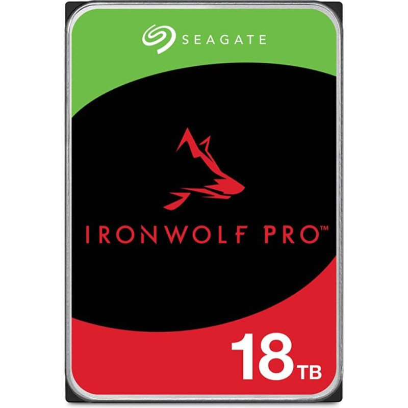 Seagate HDD|SEAGATE|IronWolf Pro|18TB|SATA|256 MB|7200 rpm|3,5