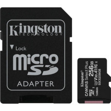 Kingston MEMORY MICRO SDXC 256GB UHS-I/W/ADAPTER SDCS2/256GB KINGSTON