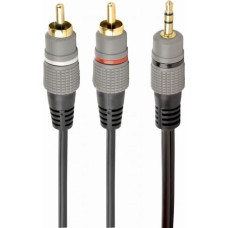 Gembird CABLE AUDIO 3.5MM TO 2RCA 10M/GOLD CCA-352-10M GEMBIRD