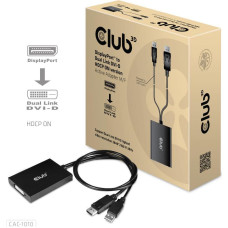 Club3D I/O ADAPTER DP TO DUAL LINK/DVI-D HDCP CAC-1010 CLUB3D