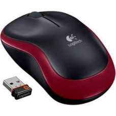 Logitech MOUSE USB OPTICAL WRL M185/RED 910-002237 LOGITECH