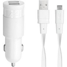 Rivacase MOBILE CHARGER CAR/WHITE VA4222 WD1 RIVACASE