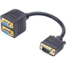 Gembird CABLE VGA DUAL SPLITTER/CC-VGAX2-20CM GEMBIRD