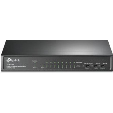 Tp-Link Switch|TP-LINK|TL-SF1009P|Desktop/pedestal|9x10Base-T / 100Base-TX|PoE+ ports 8|TL-SF1009P