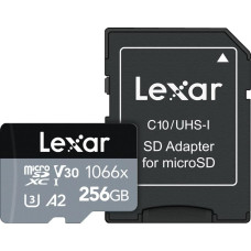 Lexar MEMORY MICRO SDXC 256GB UHS-I/W/A LMS1066256G-BNANG LEXAR