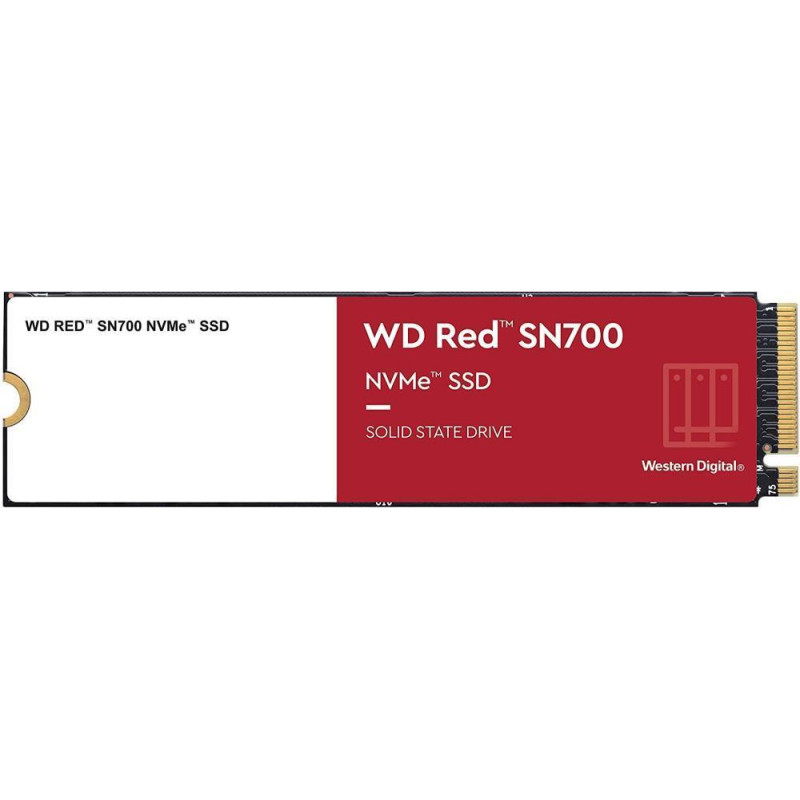 Western Digital SSD|WESTERN DIGITAL|Red SN700|2TB|M.2|PCIE|NVMe|Write speed 2900 MBytes/sec|Read speed 3400 MBytes/sec|WDS200T1R0C