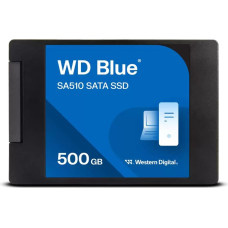 Western Digital SSD|WESTERN DIGITAL|Blue SA510|500GB|SATA 3.0|Write speed 510 MBytes/sec|Read speed 560 MBytes/sec|2,5