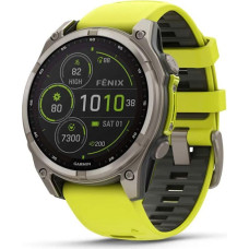 Garmin SMARTWATCH FENIX 8 SAPP. SOLAR/YELLOW 010-02906-21 GARMIN