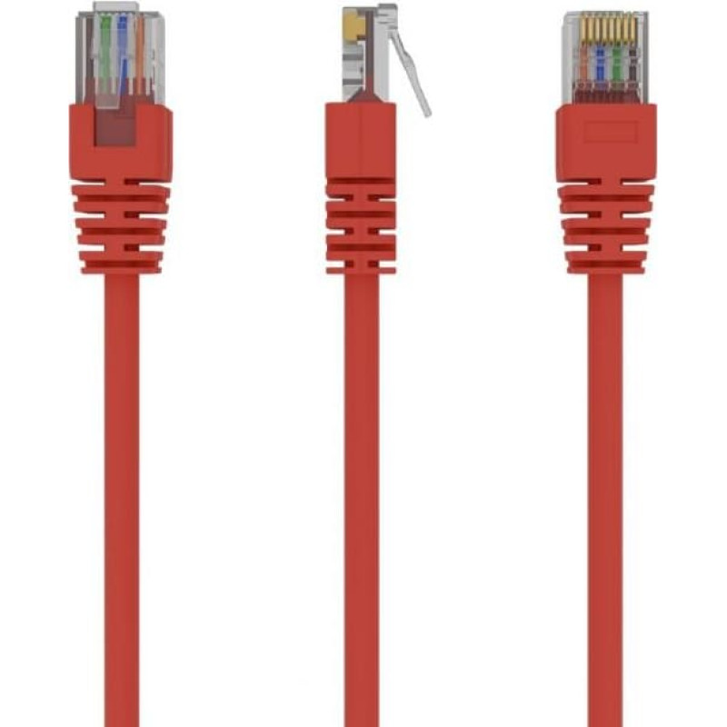 Gembird PATCH CABLE CAT5E UTP 1.5M/RED PP12-1.5M/R GEMBIRD