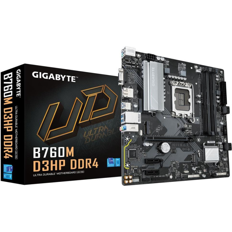 Gigabyte MB B760 S1700 MATX/B760M D3HP DDR4 GIGABYTE