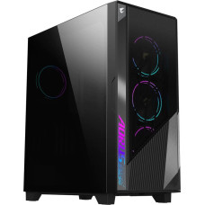 Gigabyte Case|GIGABYTE|AORUS C500 GLASS|MidiTower|ATX|EATX|MicroATX|MiniITX|Colour Black|GB-AC500GST