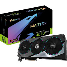 Gigabyte Graphics Card|GIGABYTE|NVIDIA GeForce RTX 4070 SUPER|12 GB|GDDR6X|192 bit|PCIE 4.0 16x|GPU 2655 MHz|1xHDMI|3xDisplayPort|GV-N407SAORUSM-12GD