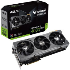 Asus Graphics Card|ASUS|NVIDIA GeForce RTX 4080 SUPER|16 GB|GDDR6X|256 bit|PCIE 4.0 16x|2xHDMI|3xDisplayPort|TUF-RTX4080S-O16G-GAMING