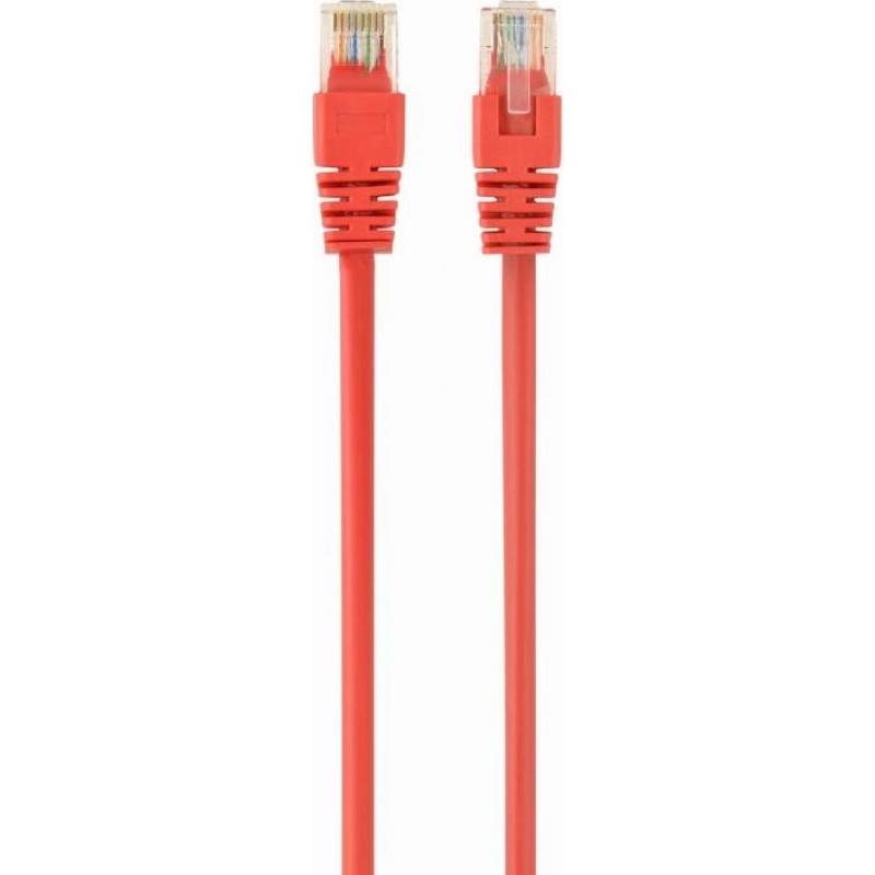 Gembird PATCH CABLE CAT5E UTP 0.25M/RED PP12-0.25M/R GEMBIRD