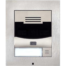 2N ENTRY PANEL IP SOLO W/O CAMERA/NICKEL 9155301S 2N