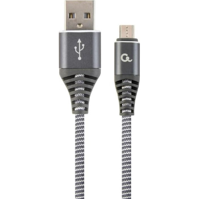 Gembird CABLE USB2 TO MICRO-USB 2M/CC-USB2B-AMMBM-2M-WB2 GEMBIRD