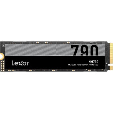 Lexar SSD|LEXAR|NM790|2TB|M.2|PCIe Gen4|NVMe|Write speed 6500 MBytes/sec|Read speed 7400 MBytes/sec|2.45mm|TBW 1500 TB|MTBF 1500000 hours|LNM790X002T-RNNNG