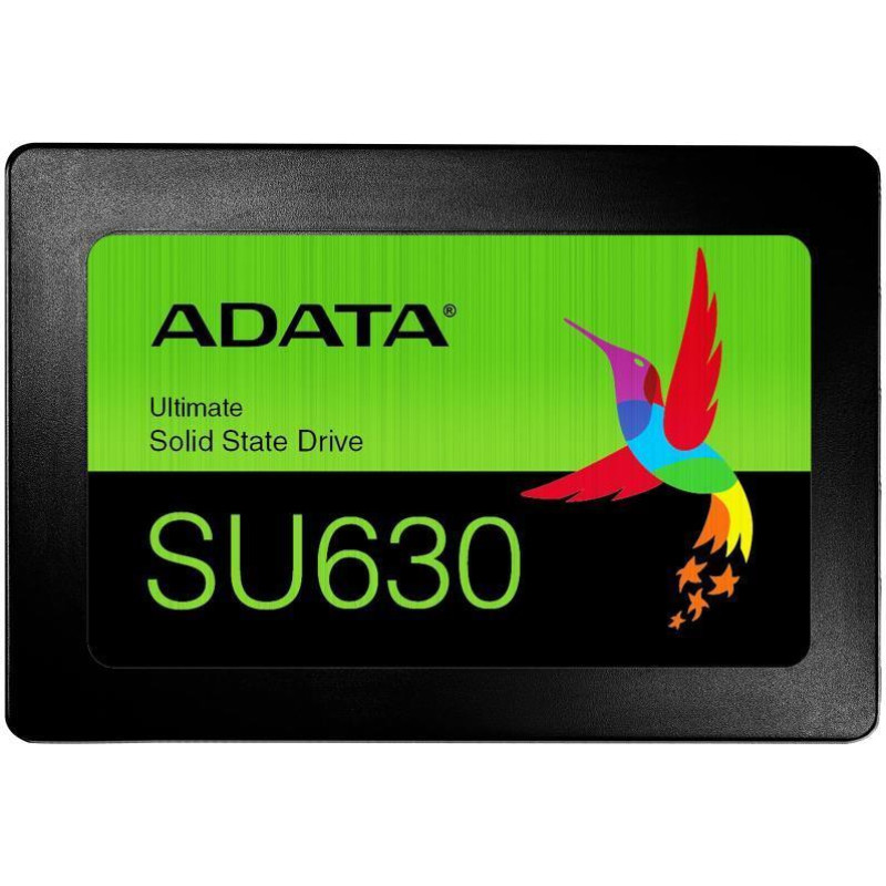 Adata SSD|ADATA|SU630|1.92TB|SATA|3D QLC|Write speed 450 MBytes/sec|Read speed 520 MBytes/sec|2,5