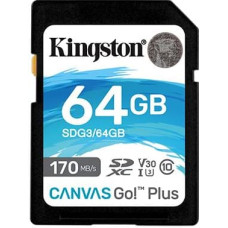 Kingston MEMORY SDXC 64GB UHS-I/SDG3/64GB KINGSTON