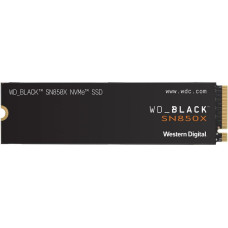 Western Digital SSD|WESTERN DIGITAL|Black SN850X|2TB|M.2|PCIE|NVMe|Write speed 6600 MBytes/sec|Read speed 7300 MBytes/sec|2.38mm|TBW 1200 TB|WDS200T2X0E