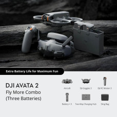 DJI Drone|DJI|Avata 2 Fly More Combo (Three Batteries)|Consumer|CP.FP.00000151.07