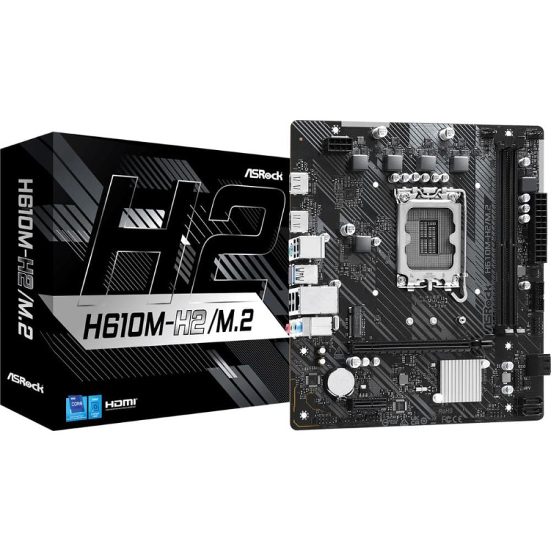 Asrock MB H610 S1700 MATX/H610M-H2/M.2 ASROCK