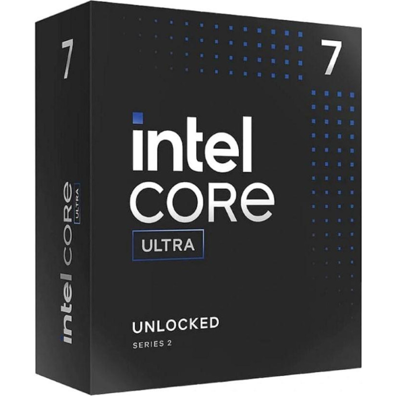 Intel CPU|INTEL|Desktop|Core Ultra|U7-265K|Arrow Lake|3900 MHz|Cores 20|30MB|Socket LGA1851|125 Watts|BOX|BX80768265KSRQCW