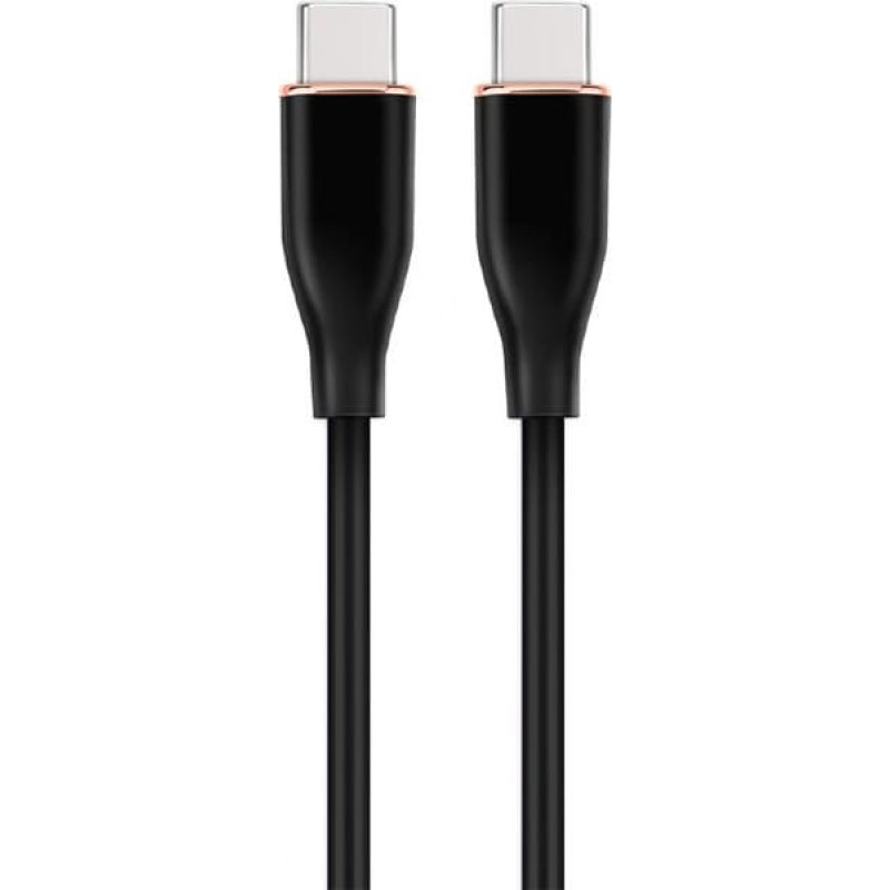 Gembird CABLE USB-C 1.5M PREMIUM BLACK/CC-USB2S-CMCM-1.5M-BK GEMBIRD