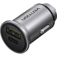 Vention MOBILE CHARGER CAR USB/2P GRAY FFBH0 VENTION