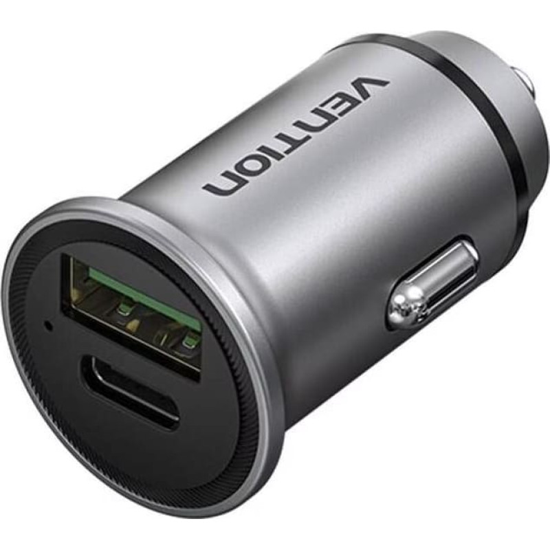 Vention MOBILE CHARGER CAR USB/2P GRAY FFBH0 VENTION