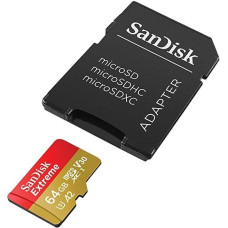Sandisk MEMORY MICRO SDXC 64GB UHS-I/W/A SDSQXAH-064G-GN6MA SANDISK