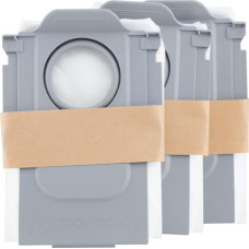 Roborock Vacuum Cleaner Accessory|ROBOROCK|Disposable Dust Bag 3pcs|White|For Qrevo0/Qrevo5/Qrevo0 MaxV/Qrevo0 MaxV(R&D)/S80 MaxV Ultra/S85 MaxV Ultra/S80 MaxV Ultra(R&D)/S80 Max Ultra/S85 Max Ultra/S80 Max Ultra(R&D)/Qrevo0 S/Qrevo5 S/Qrevo0 