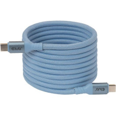 Club3D CABLE USB-C TO USB-C 2M/MAGNETIC BLUE CAC-3030 CLUB3D