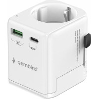 Gembird POWER ADAPTER GROUNDED 20W/WHT TPA-EU1A1C20-01-W GEMBIRD