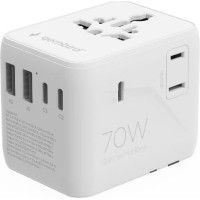 Gembird POWER ADAPTER TRAVEL 70W/WHITE TPA-2A3C70-01-W GEMBIRD