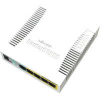 Mikrotik Switch|MIKROTIK|CSS106-1G-4P-1S|5x10Base-T / 100Base-TX / 1000Base-T|1xSFP|CSS106-1G-4P-1S