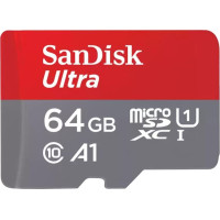 Sandisk MEMORY MICRO SDXC 64GB UHS-I/W/A SDSQUAB-064G-GN6MA SANDISK