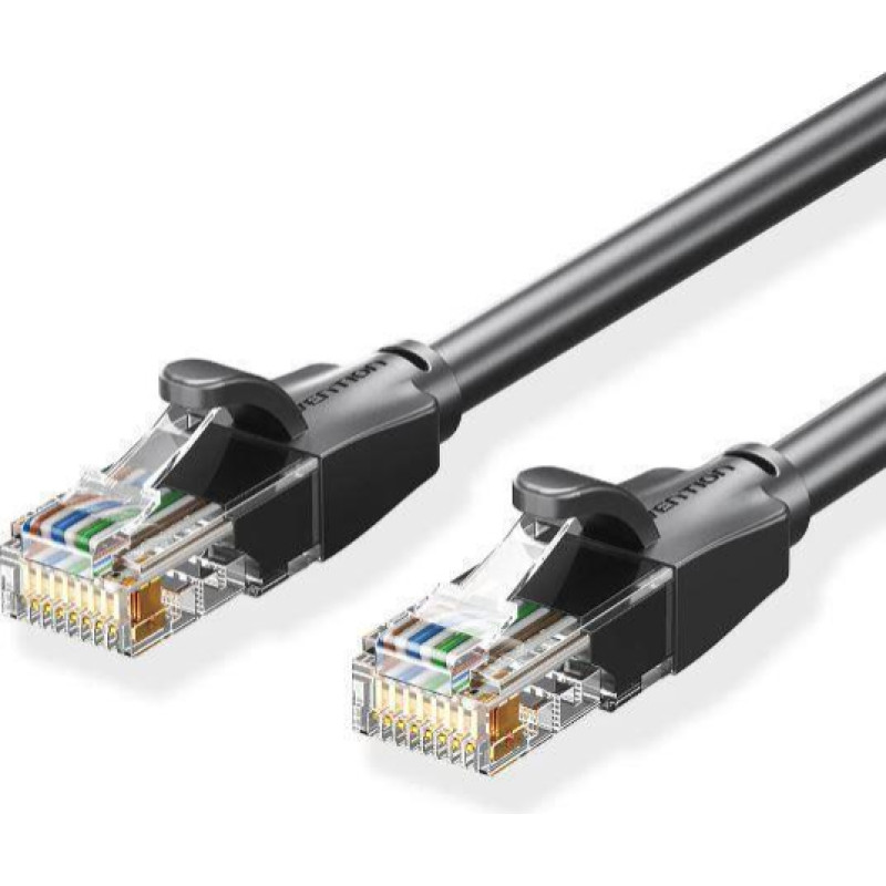 Vention PATCH CABLE CAT.6 UTP/1M BLACK IBEBF VENTION