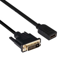 Club3D CABLE DVI-D TO HDMI 2M/M/F CAC-1211 CLUB3D