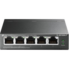 Tp-Link Switch|TP-LINK|Desktop/pedestal|5x10Base-T / 100Base-TX / 1000Base-T|PoE ports 1|TL-SG1005LP